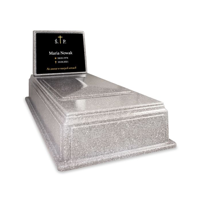 Nagrobek plastikowy, tani pomnik nagrobek tymczasowy  KOLORY WYSYŁKA