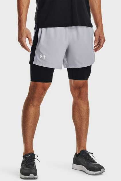 Мужские шорты 2-в-1 от Under Armour Launch SW (М-Л)