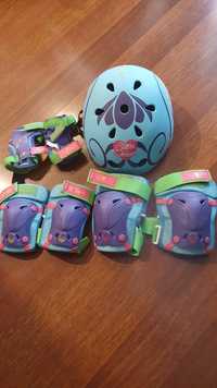 Kask sportowy i ochraniacze Disney Frozen