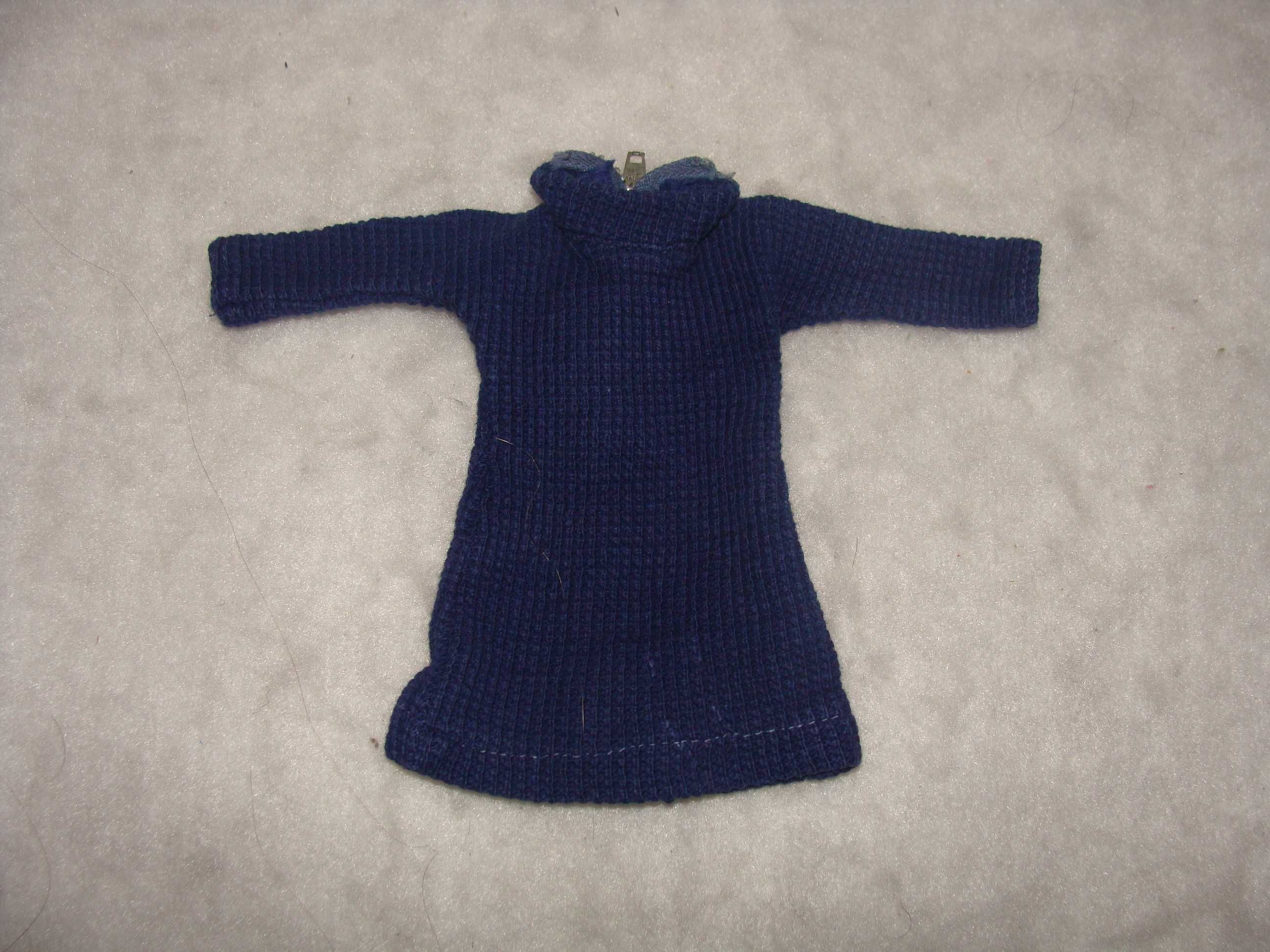 Vestido Azul Boneca Sindy - Coffee Party (Ref 12S61) de 1965