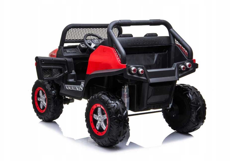 Autko zabawka na akumulator Mercedes Unimog 4x4 Pilot
