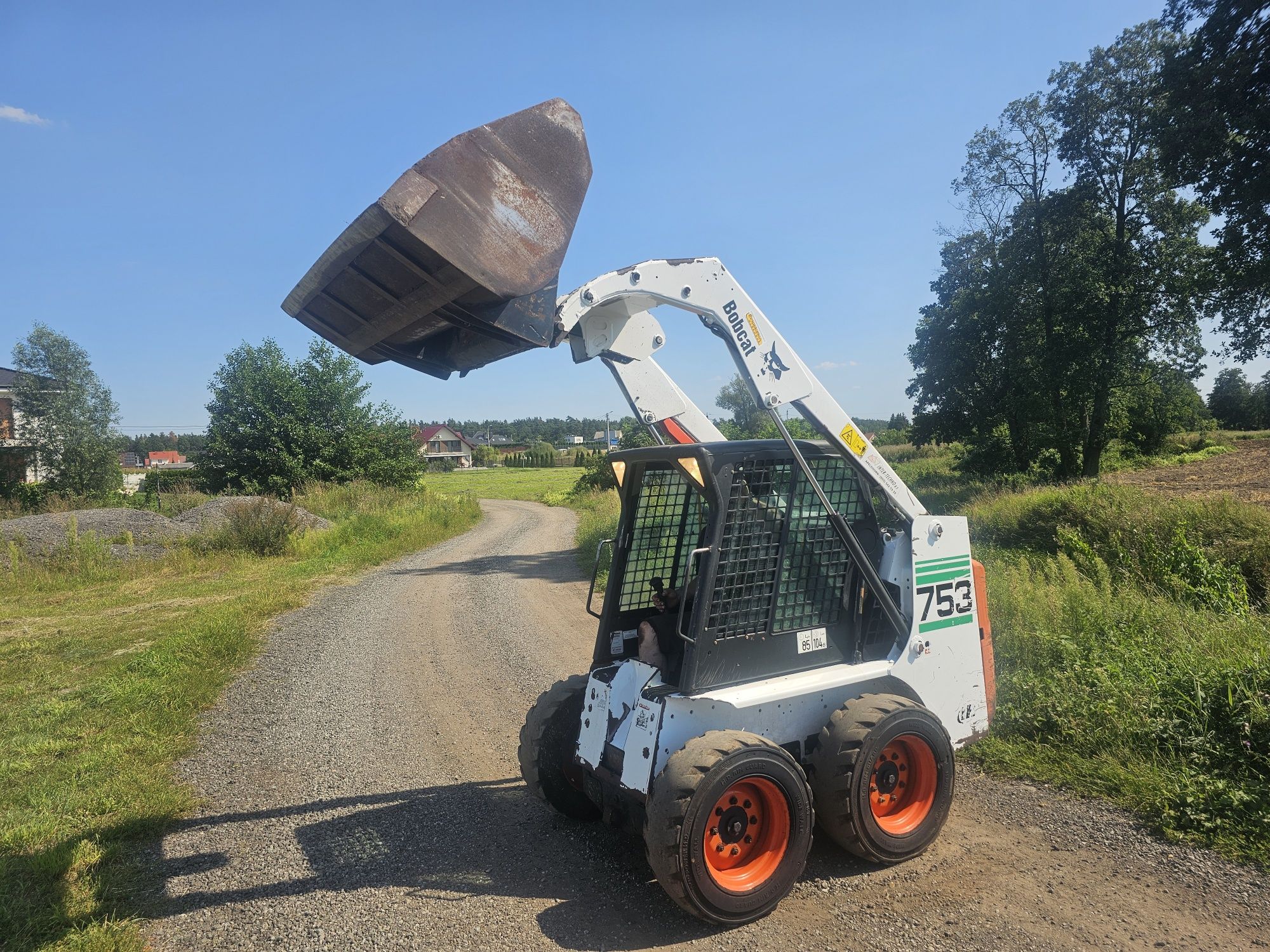 Bobcat 753 minia ładowarka