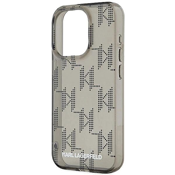 Etui Karl Lagerfeld IML Mono KL Pattern & Cord na iPhone 15 Pro Max -