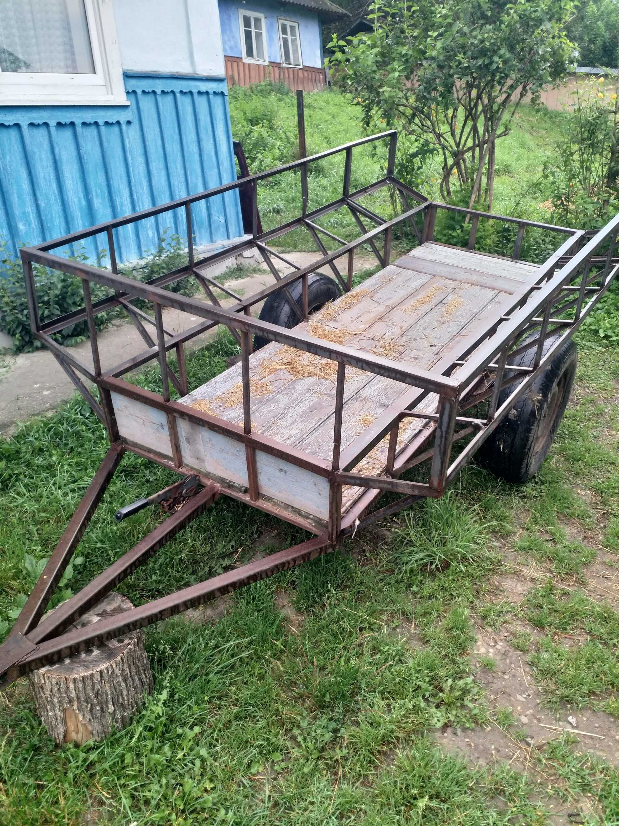 Трактор саморобний переломка повнопривідний