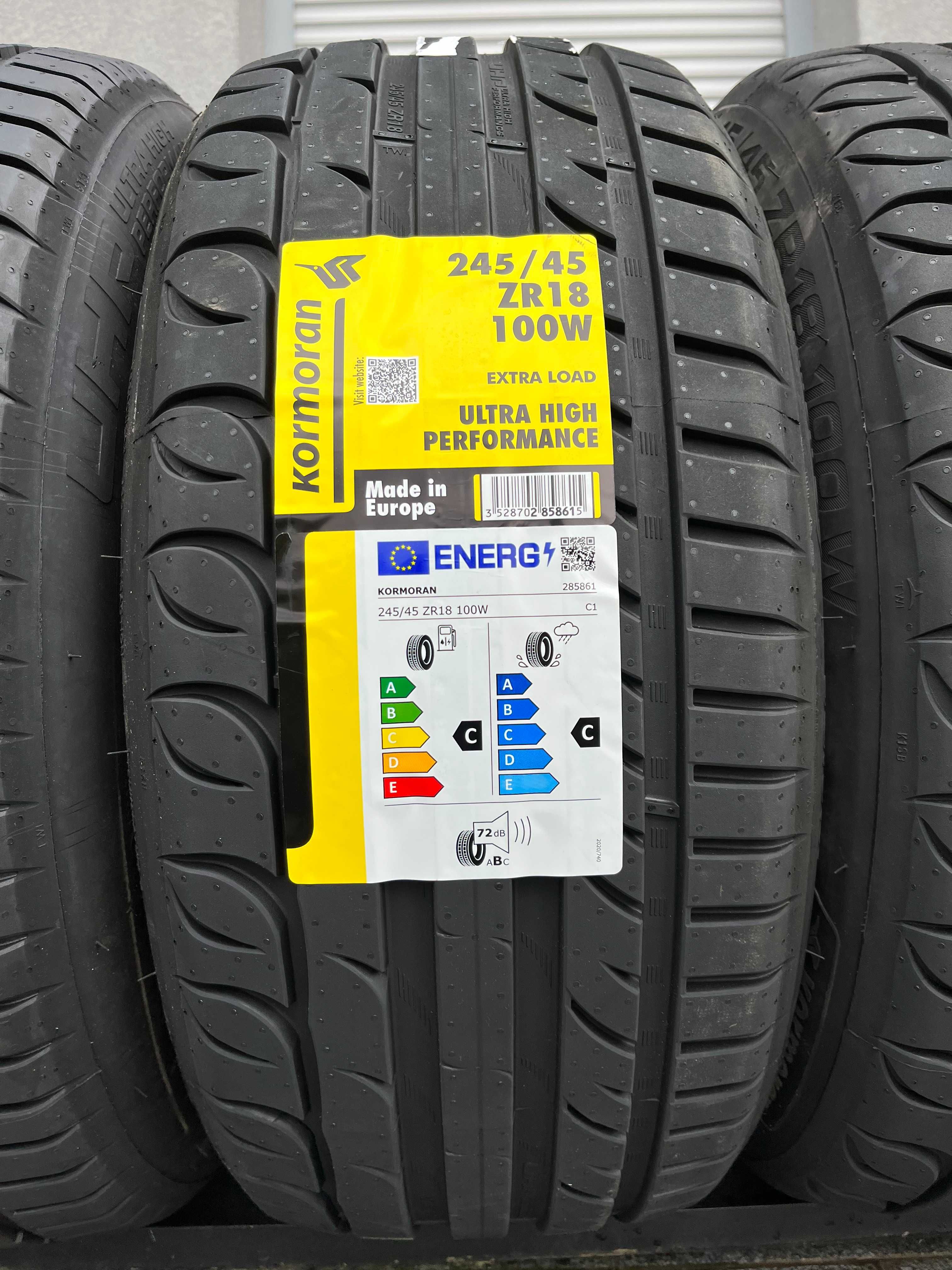 4szt NOWE 245/45R18 Kormoran 100W XL Letnie! produkcja 2023r! od ręki