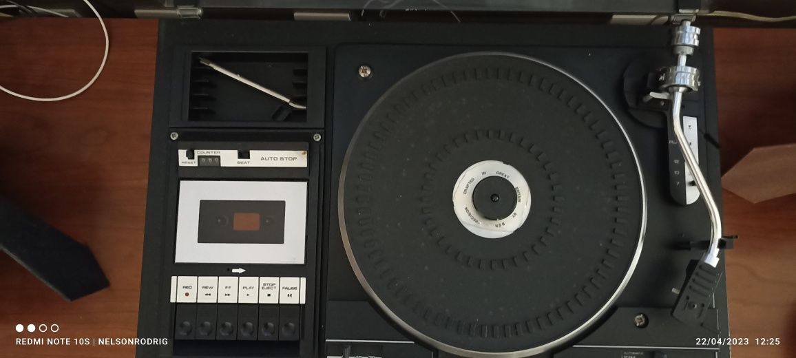 Alba 9074 gira discos k7 radio
