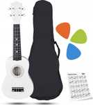Ukulele Sopranowe Drewniane Do Nauki 3 KOLORY Dla Dzieci Prezent