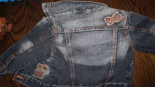Bluza kurtka jeansowa  dla dziewczynki 2 latka 86\92