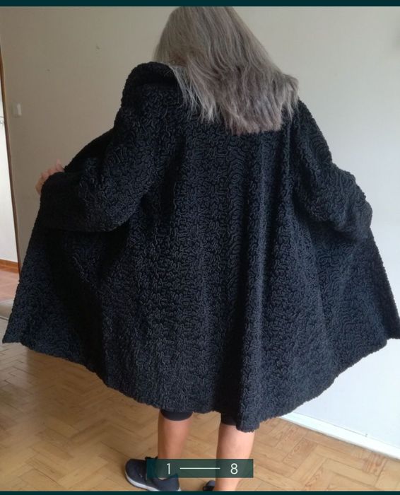 Casaco Astrakan Vintage