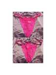 44 46 Majtki stringi nowe Boohoo neonowy róż Plus Size stringi