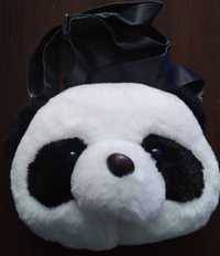 Pluszowa torebka panda dla dziewczynki.