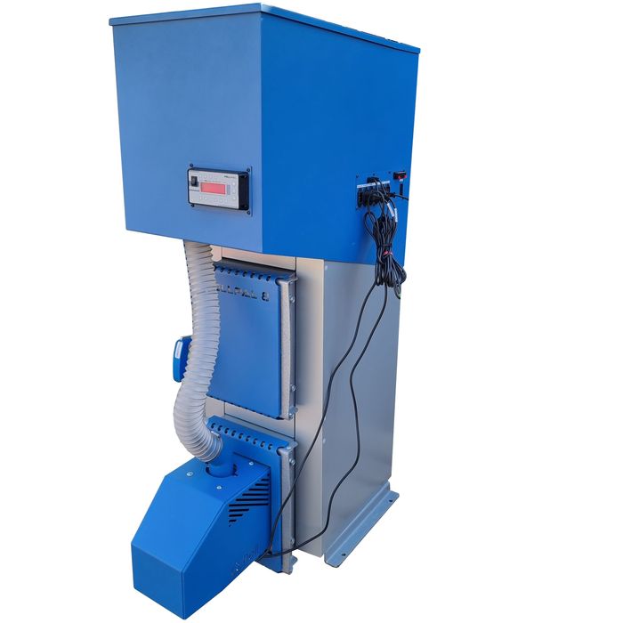 Kocioł na pellet 8kW podajnik Pellpal kotły piec biomasa 12kW 18kW ZUM