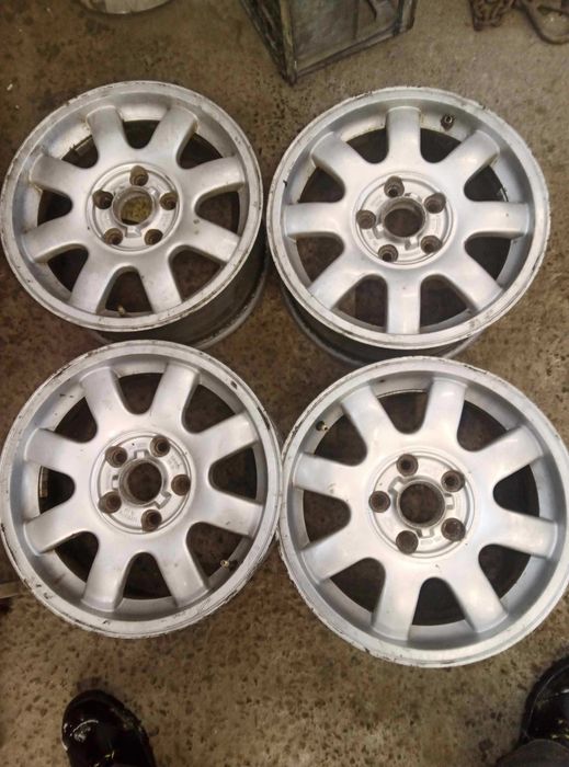 Felgi aluminiowe 15" 5x112 opony koła 195/65/15 koła letnie