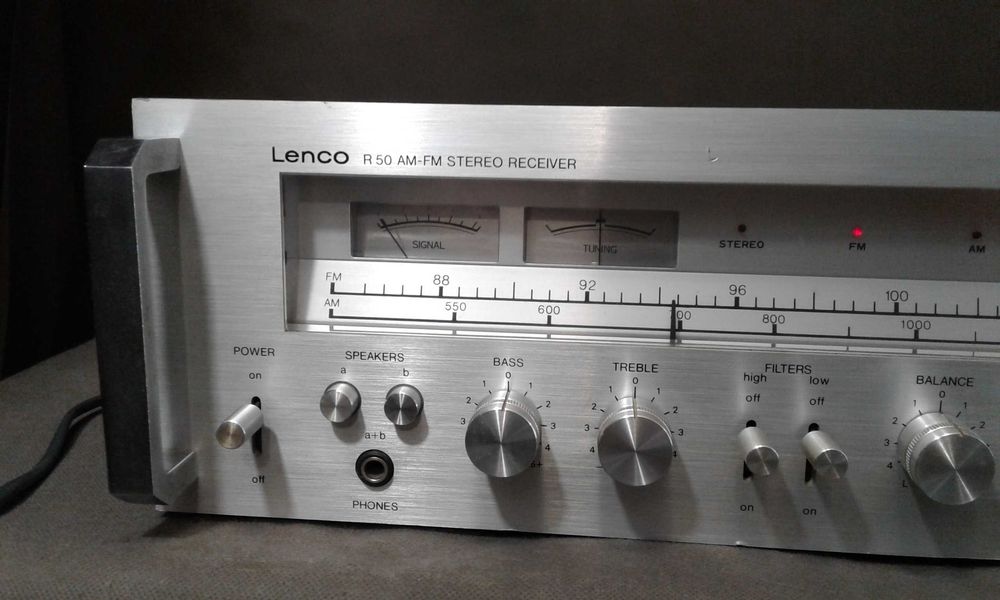 LENCO R-50, amplituner stereo vintage
