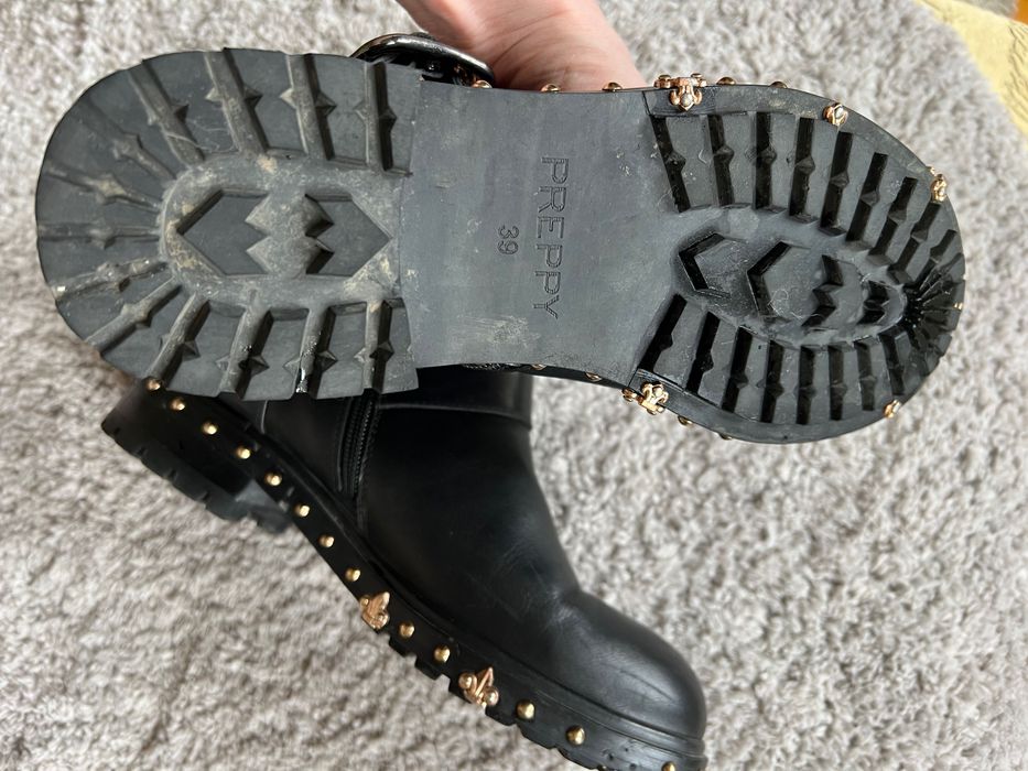 Шкіряні черевички Preppy 39 р.