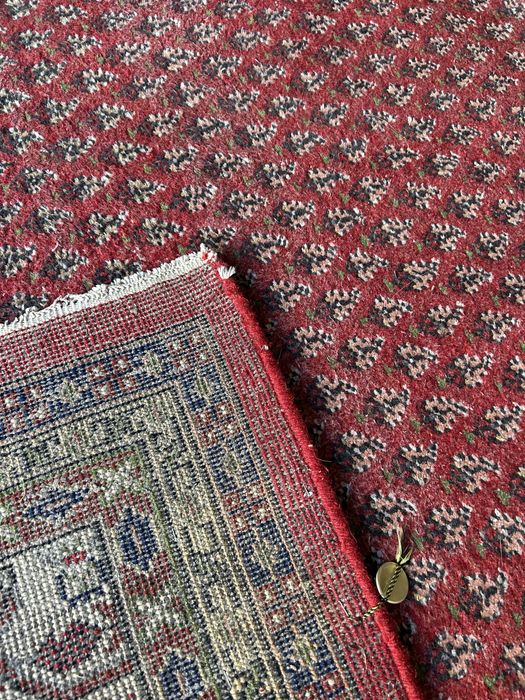 Tapete oriental indiano,em pura lã feito à mao,original,lavado.300x200