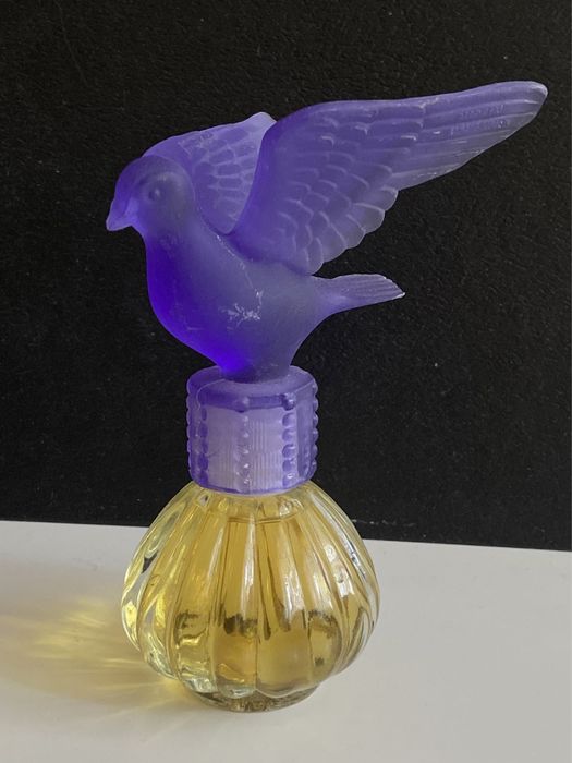 Perfumy 1992 Belcam Inc Made in Taiwan Fioletowy ptak Vintage 30 ml