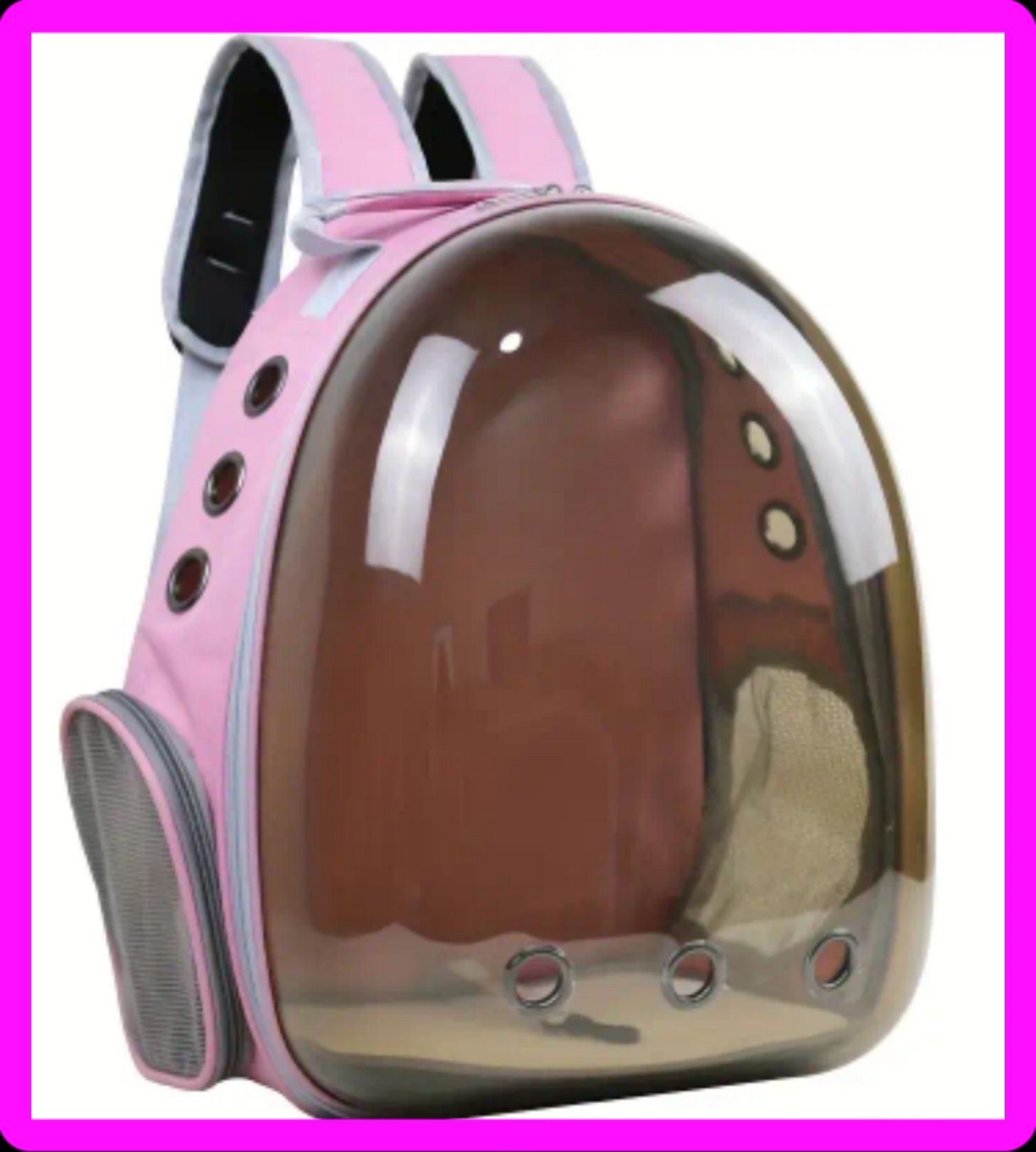 Mochila de transporte de animal.  Nova