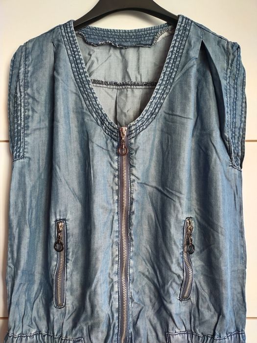 Kombinezon jeansowy rozm. 38