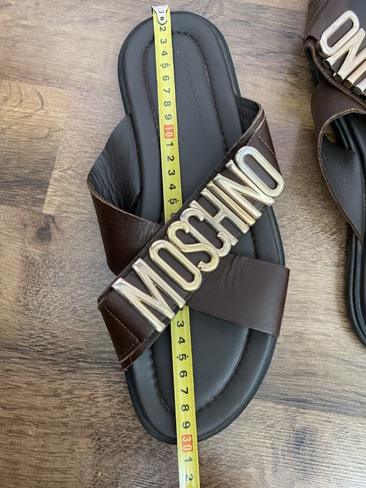 Чоловічі шльопанці/мужские шлепанцы Moschino, 43 розміру