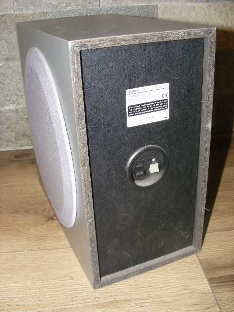 Głośniki Sony - zestaw subwoofer, center, front, sur.