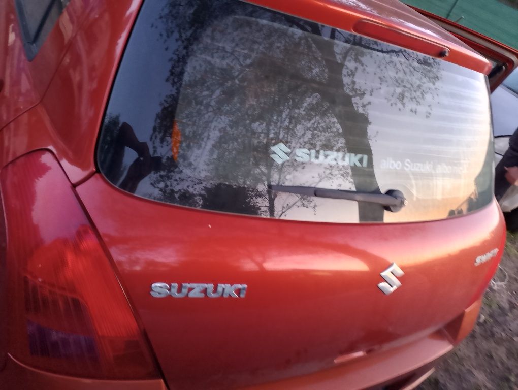 Klapa tył Suzuki Swift