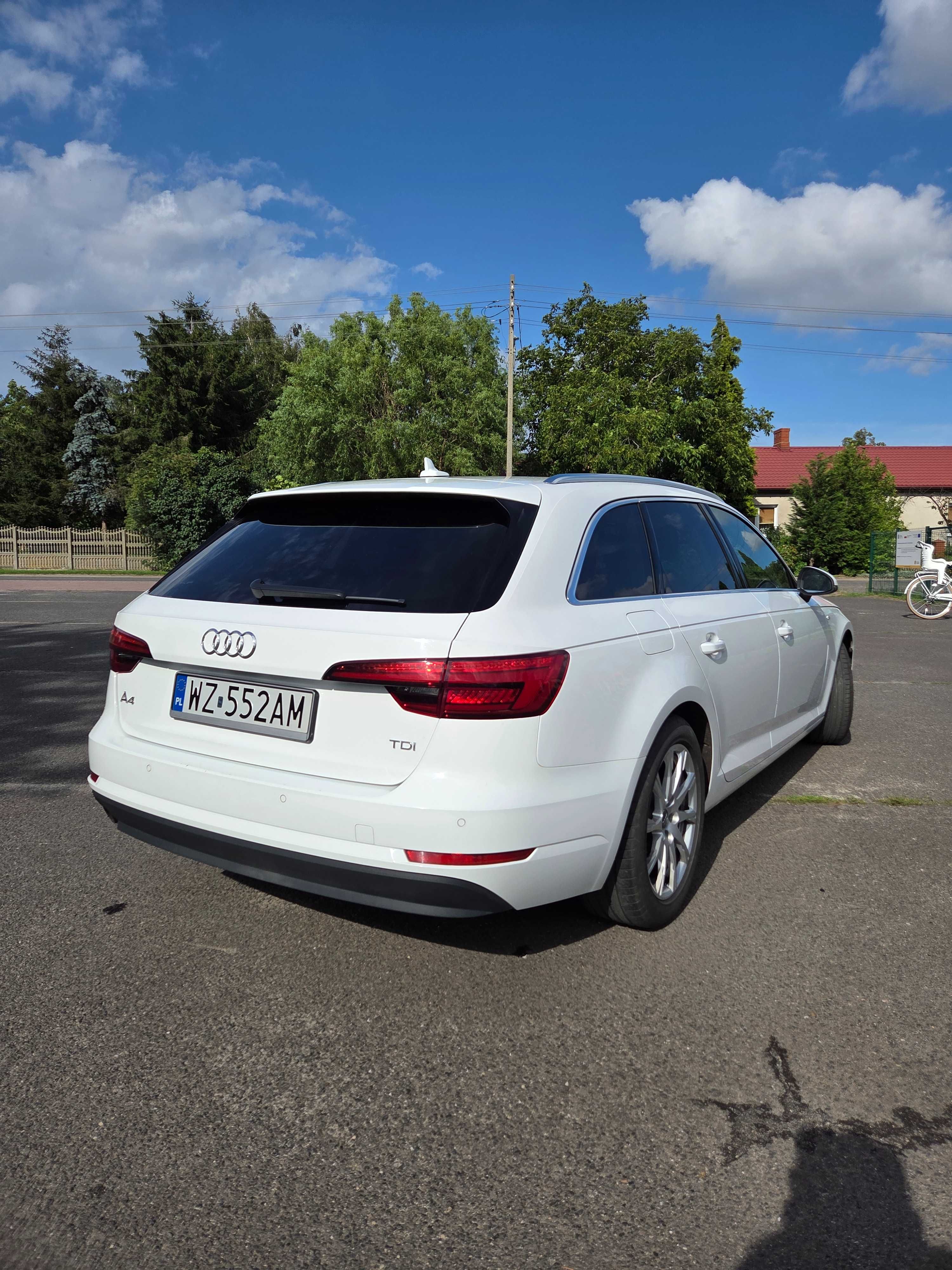 Audi A4 Avant B9 2.0 TDI navi DVD Android Auto LED prywatne!!