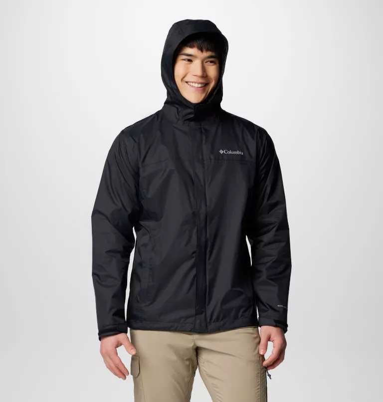 Куртка дощовик, вітровка, Columbia оригінал, Omni-Tech, чорна, XL