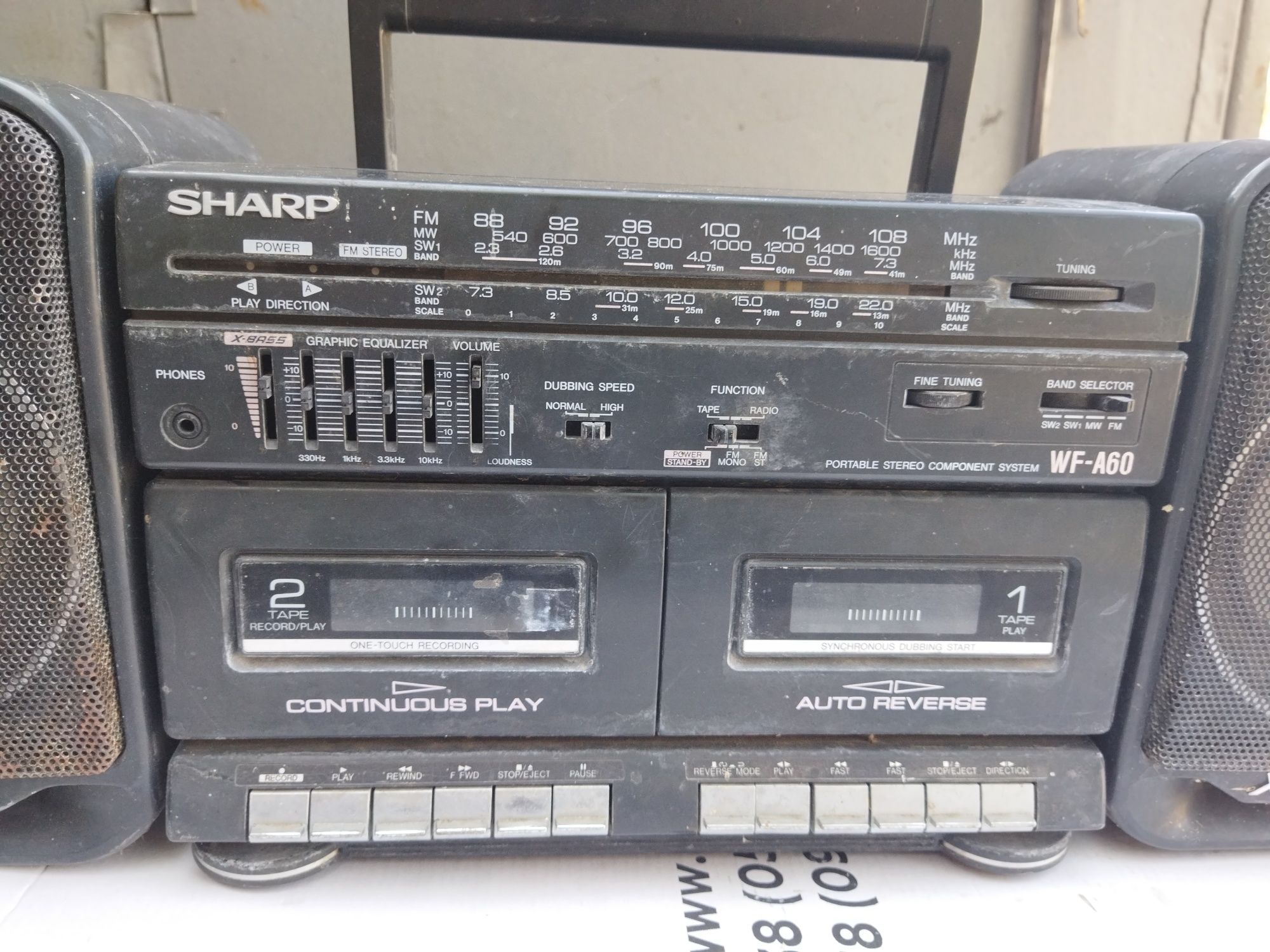 Продам sharp  wf60a під ремонт