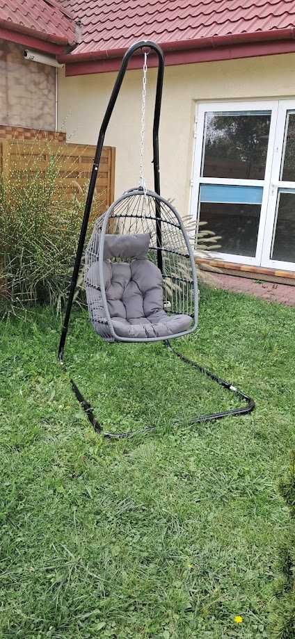 komplet hamak wiszacy + stojak costway super solidny