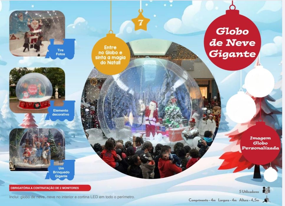 Natal 2024-Equipamentos Apoio Animação