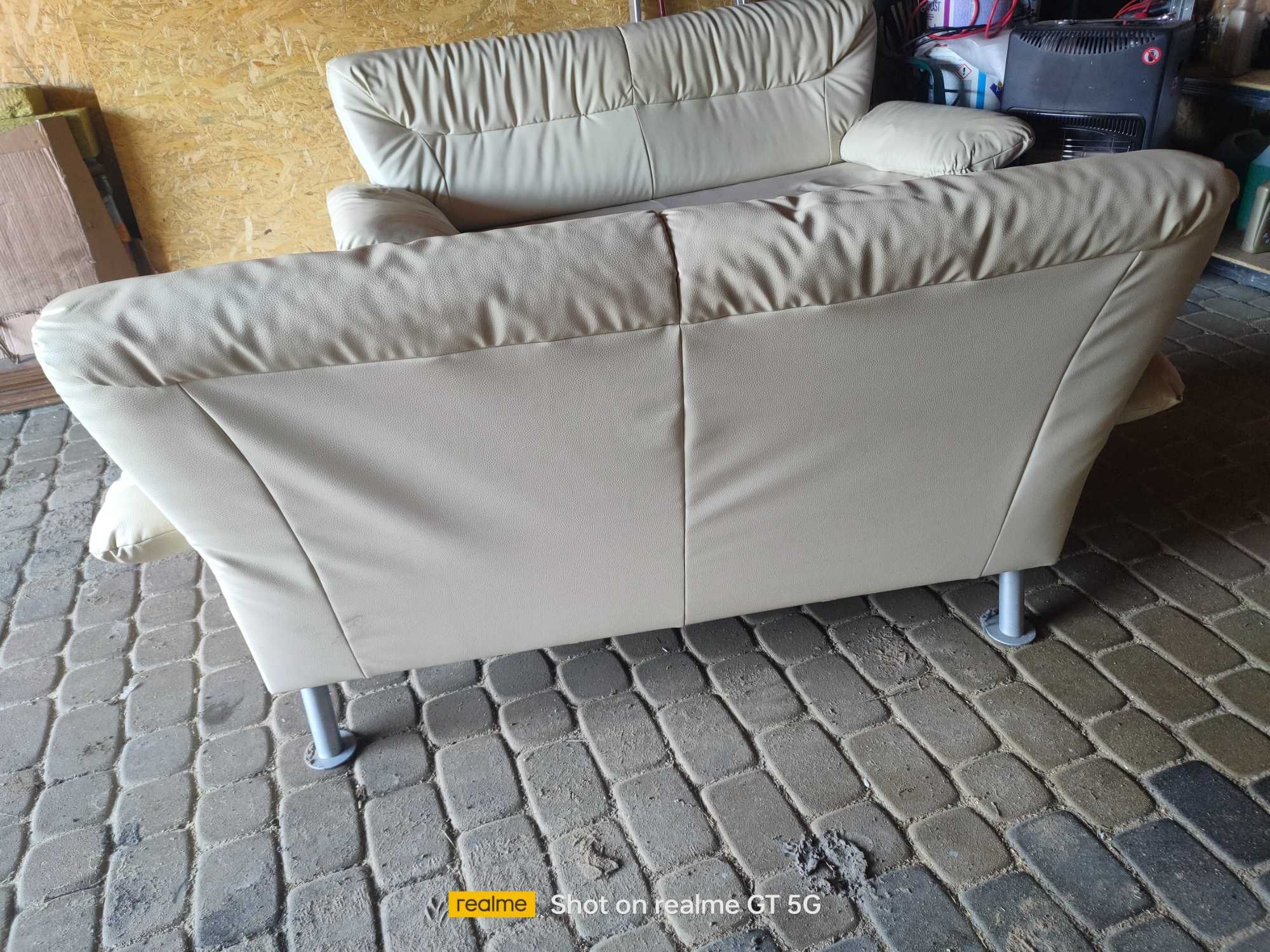 Sofa  2sztuki skóra