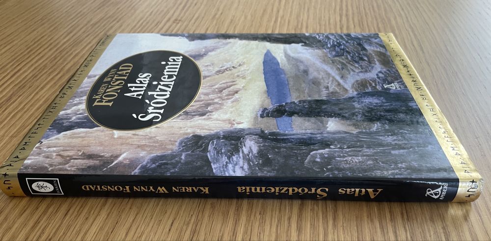 Atlas Śródziemia karen Wynn Fonstad Tolkien Amber Zielona seria hobbit