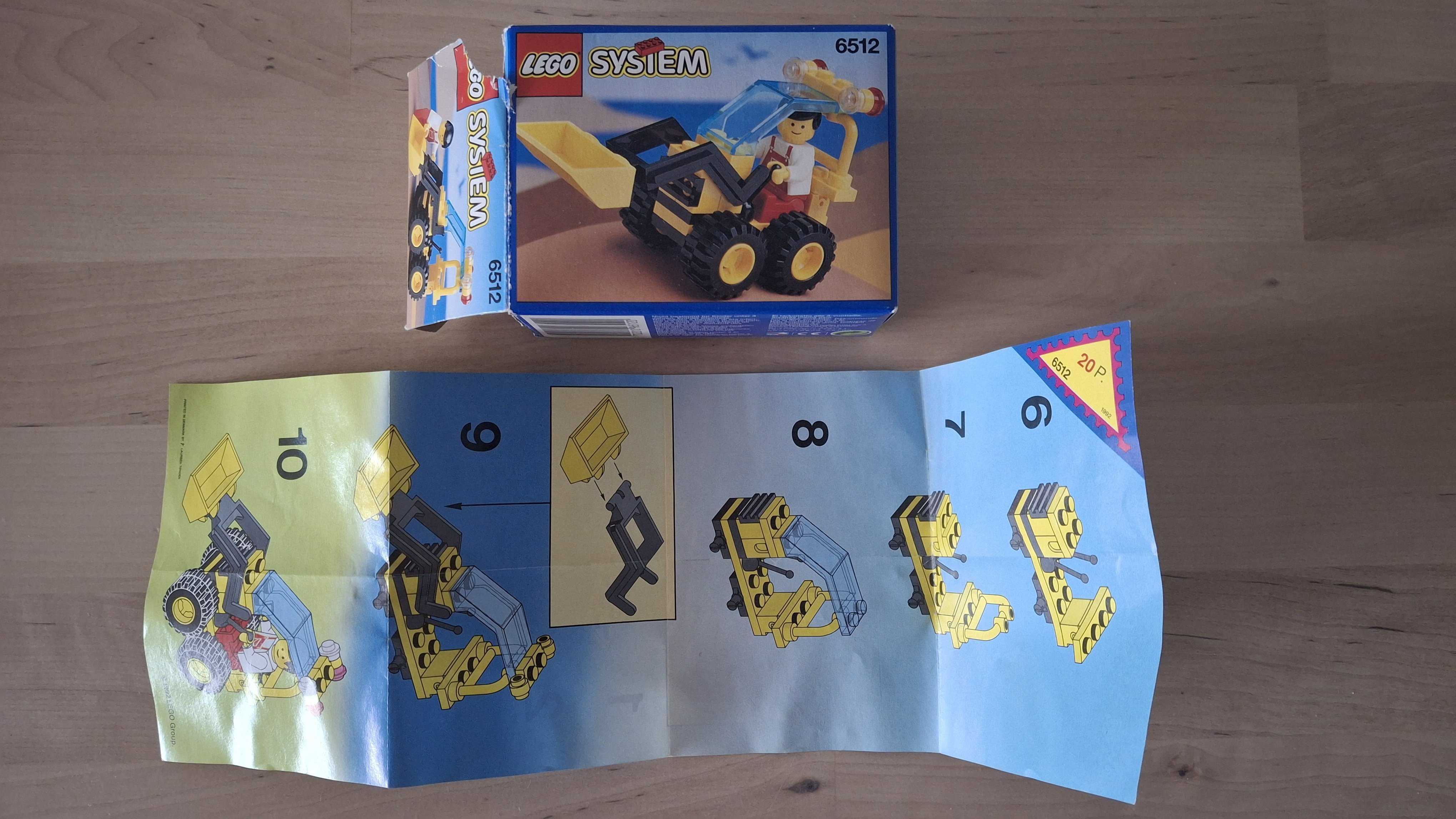 Zestaw Lego nr 6512, Lego System, Classic Town + pudełko (box)