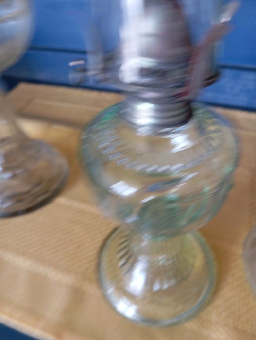 Candeeiros a petróleo muito antigos