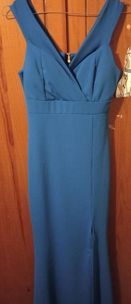 Vestido  gala azul
