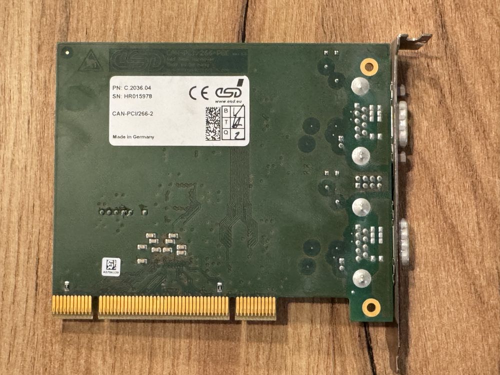 Karta CanBus Dual Port CAN-PCI/266-GE-2