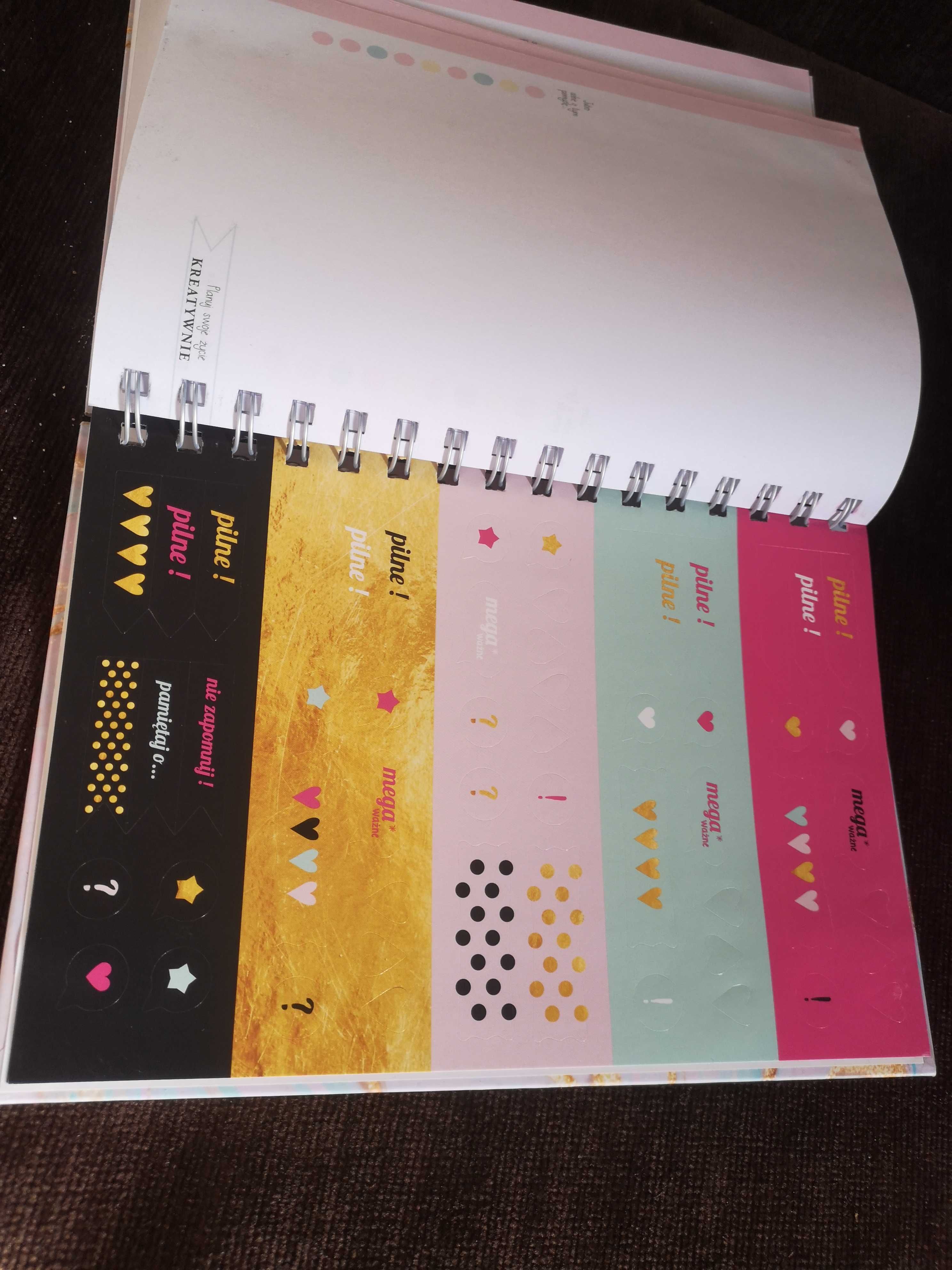 Nowy unikat Planer Bullet Journal Dream Agenda marmurek