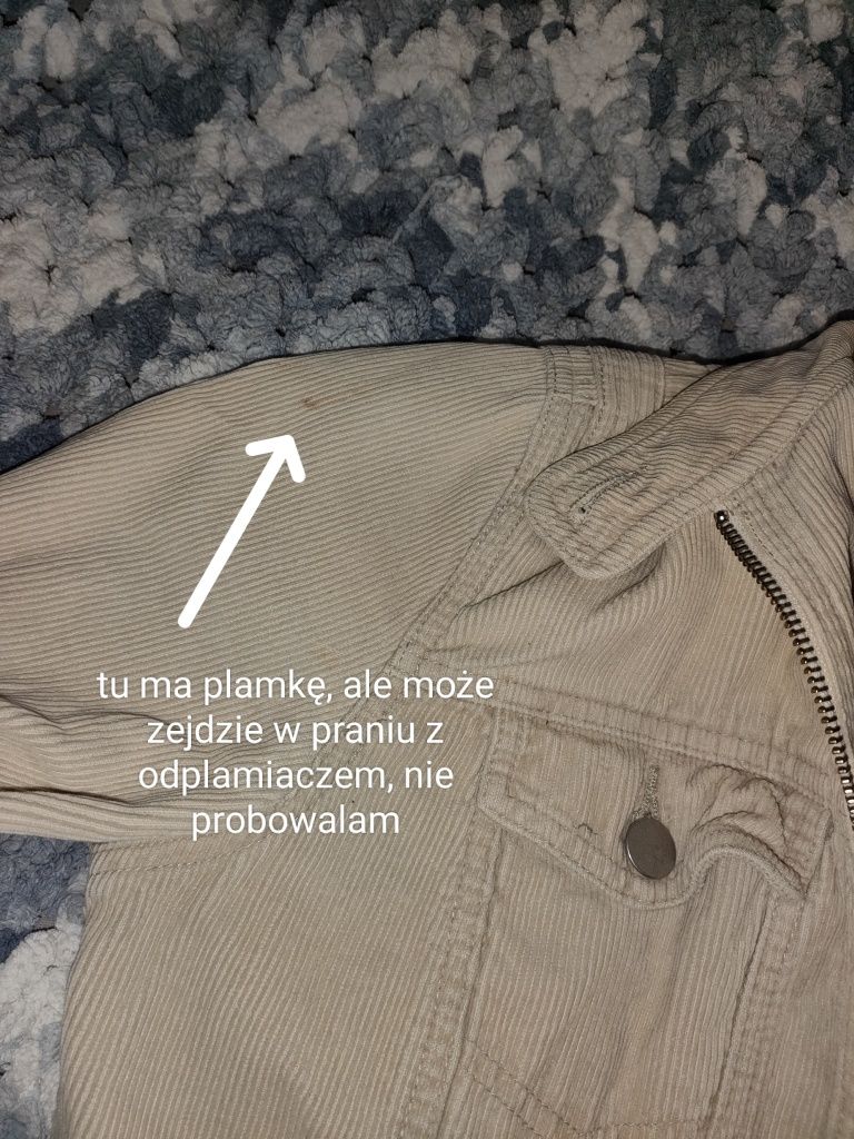 Materiałowa kurtka XS/S