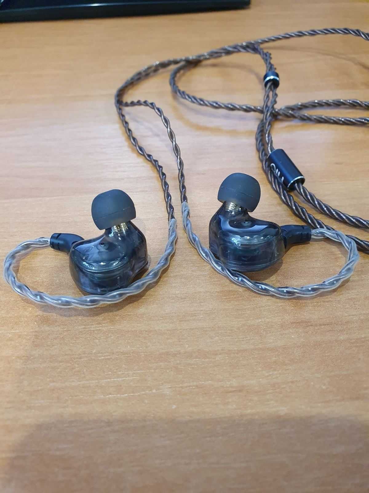 Продам Hi-Res навушники FiiO FH1s Black + ЦАП iBasso DC05