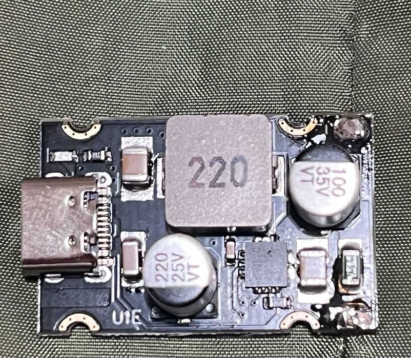 Модуль плата быстрой зарядки PD65W Type-C подержка PD3.1/QC3.0/SCP/PPS