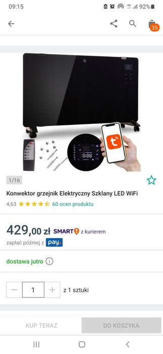 Grzejnik elektryczny