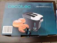 Toster Cecotec ToastTaste Double B czarny 650 W