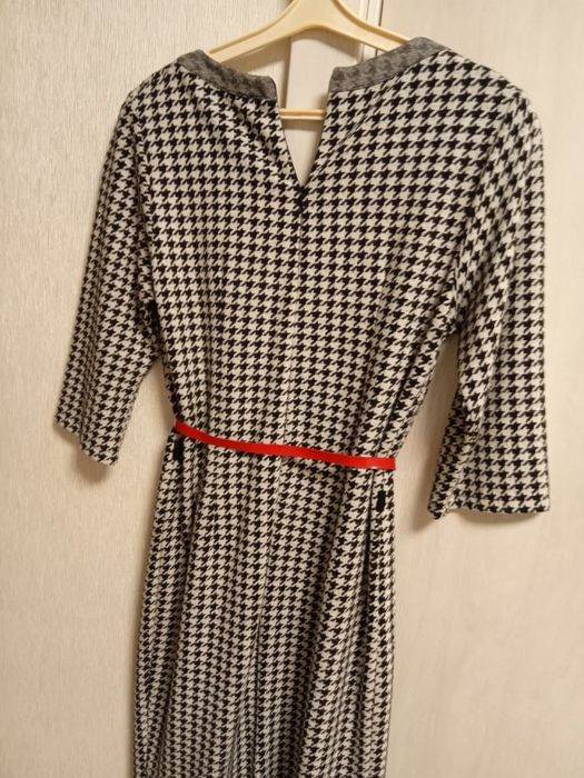 Стильна Сукня Tomax Collection, Принт "Гусяча лапка" (Розмір 42)