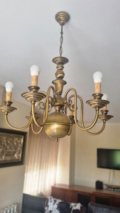 Candeeiros vintage pouco usados