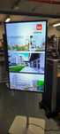 Monitor przemysłowy Samsung OM46N + stelaż