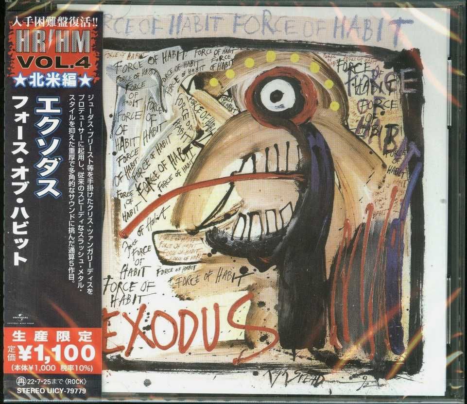 Exodus - Force Of Habbit +2 Bónus (Selado)