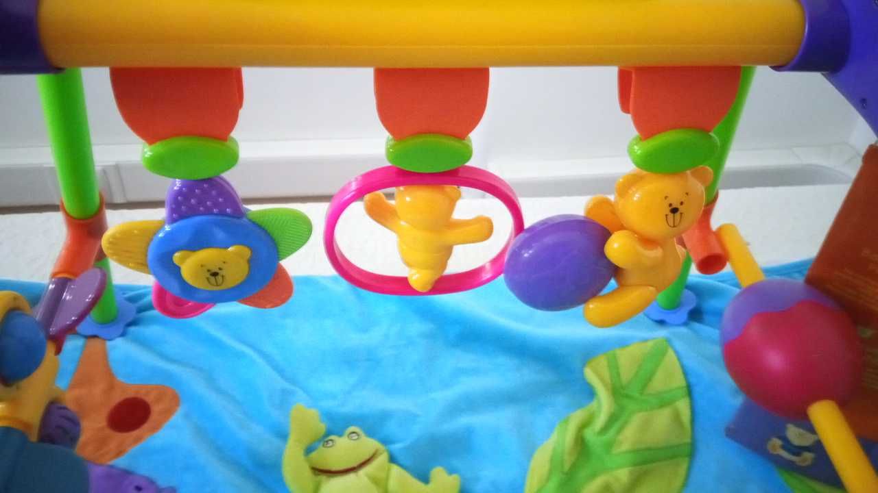 Tapete sensorial de Bebé e PlayGym