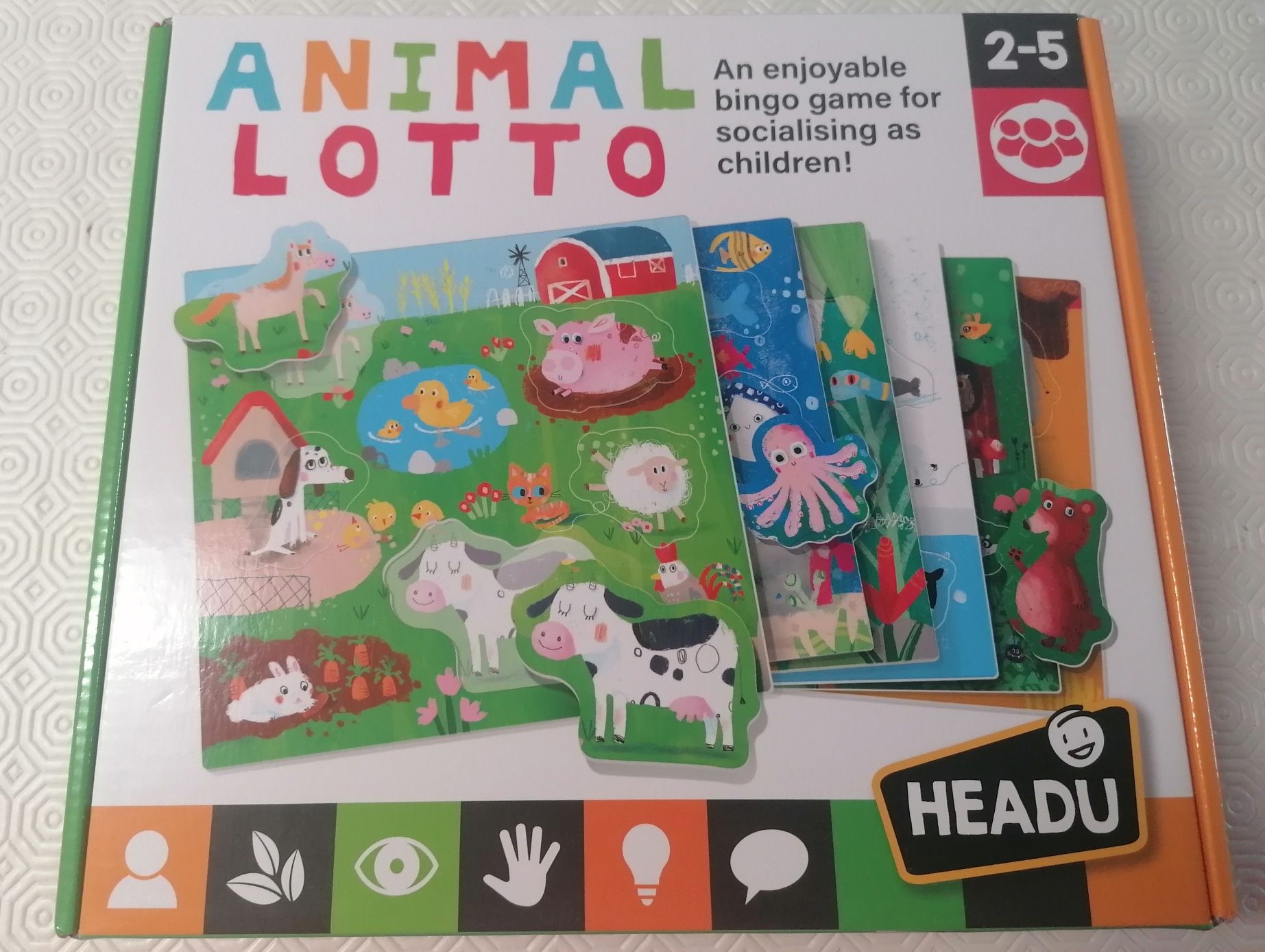 Jogo Lotto animal