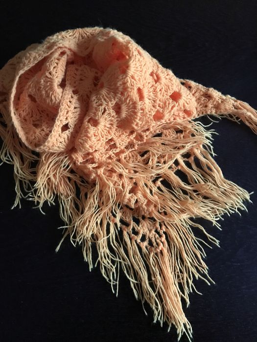 Nowa chusta na szydełku